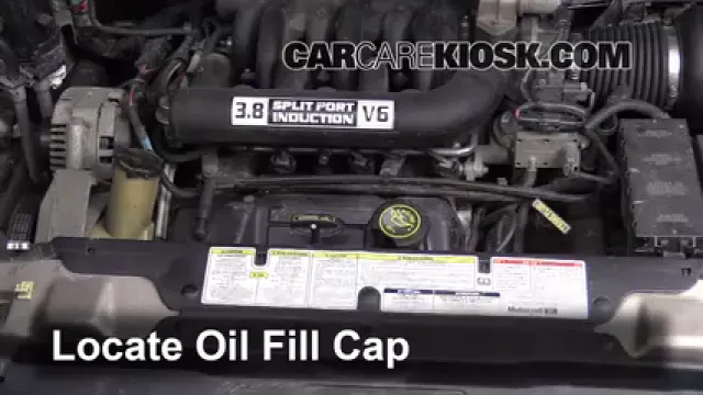 1996 Ford Windstar GL 3.8L V6 Aceite Agregar aceite